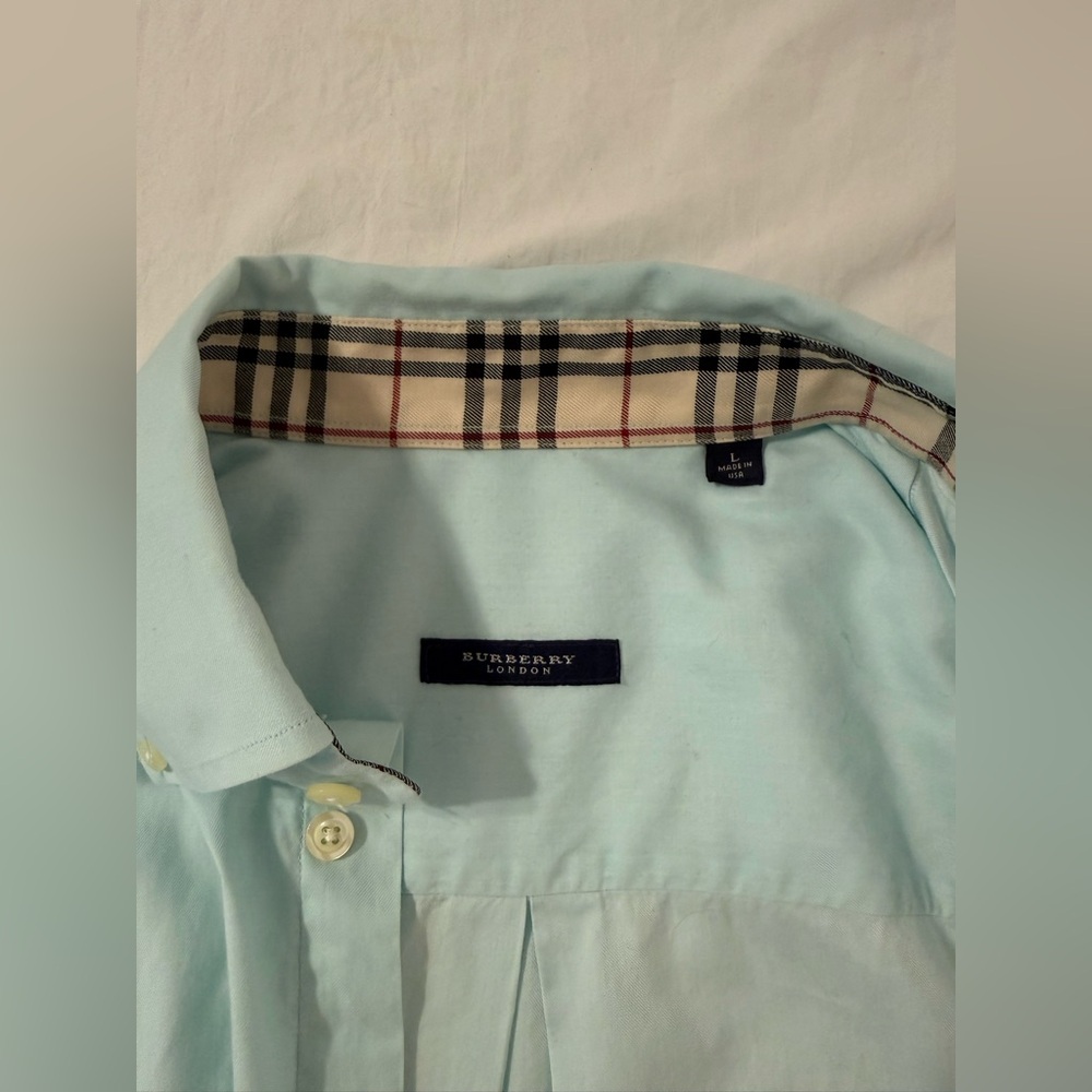 Burberry Men's Oxford Button Down Shirt